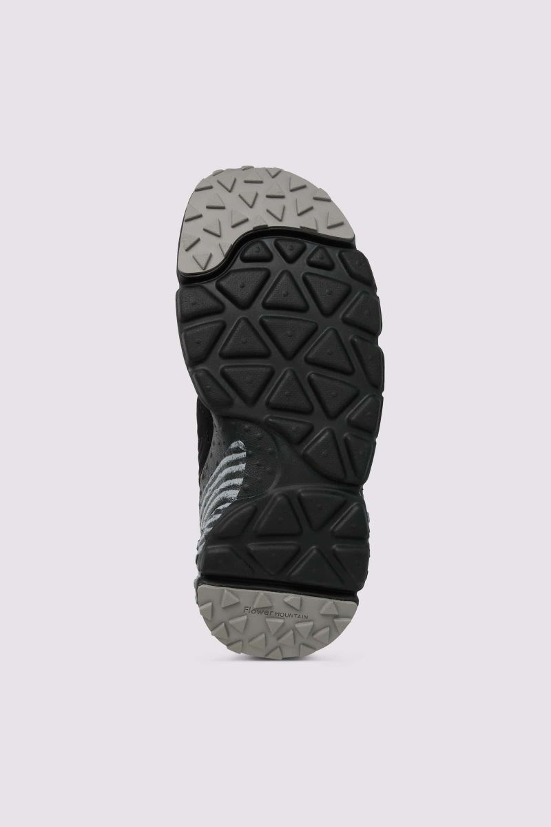 Basket Flower Mountain CAMP UNI Homme Noir | 825-LEKAUS