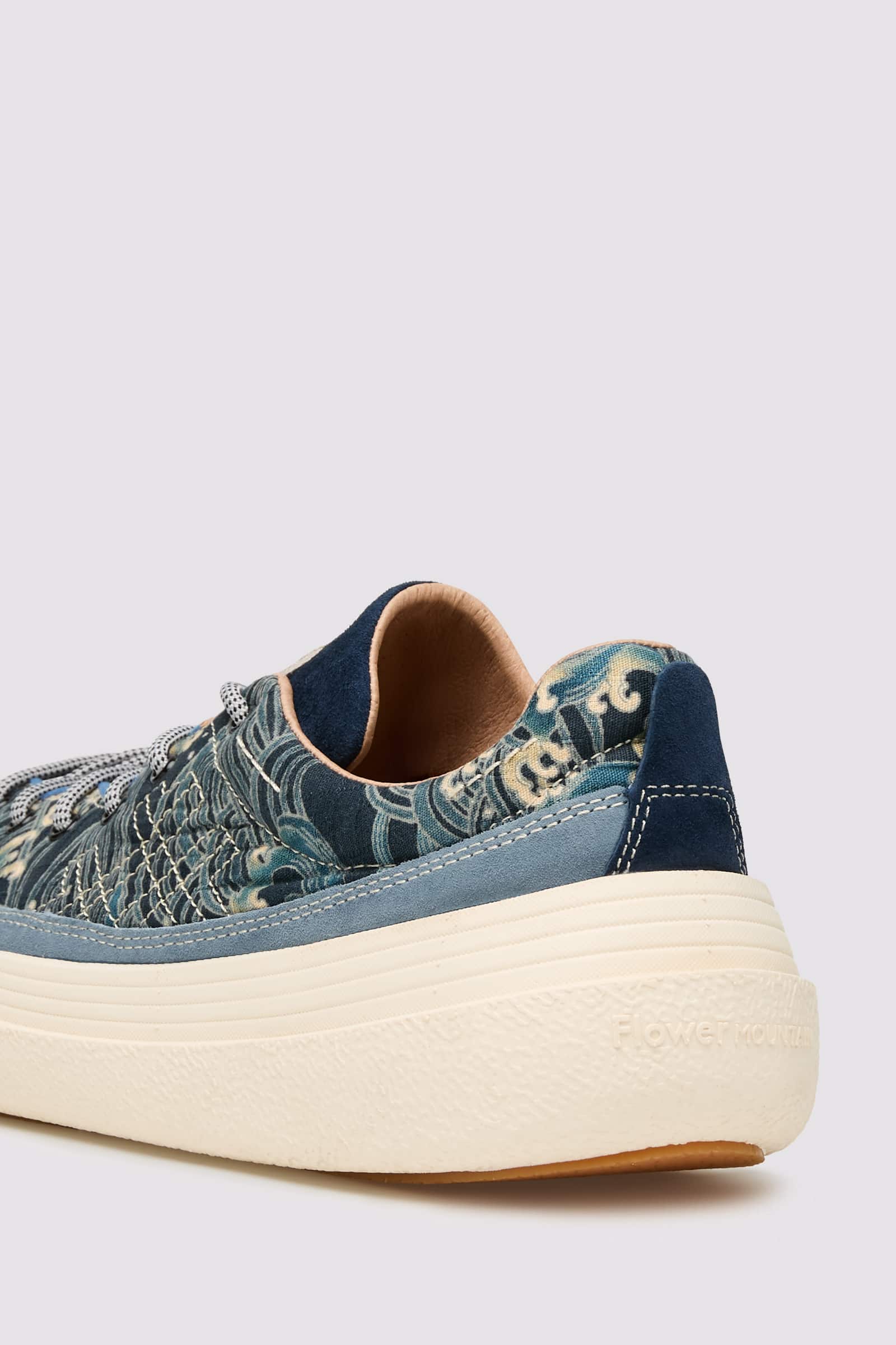 Basket Flower Mountain FAMI UNI Homme Bleu | 957-UCNIPW