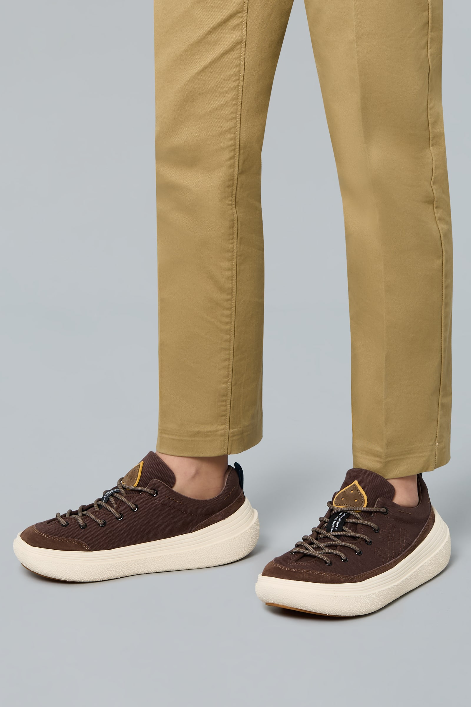 Basket Flower Mountain FAMI UNI U.W. Homme Marron | 654-JHGBLO
