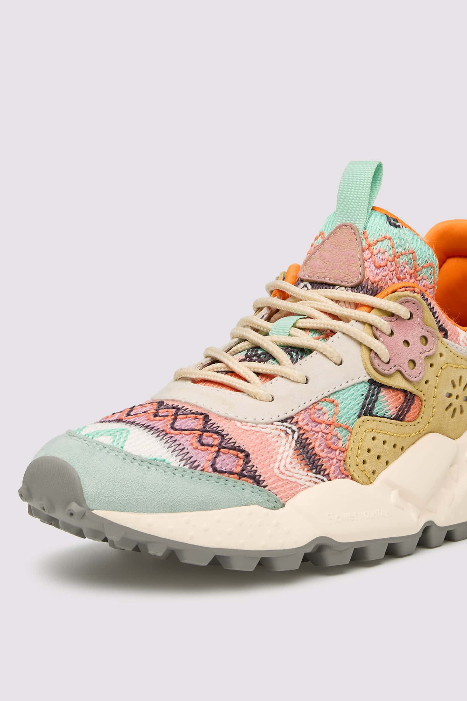 Basket Flower Mountain KOTETSU Femme Rose Vert | 657-UNYTRM