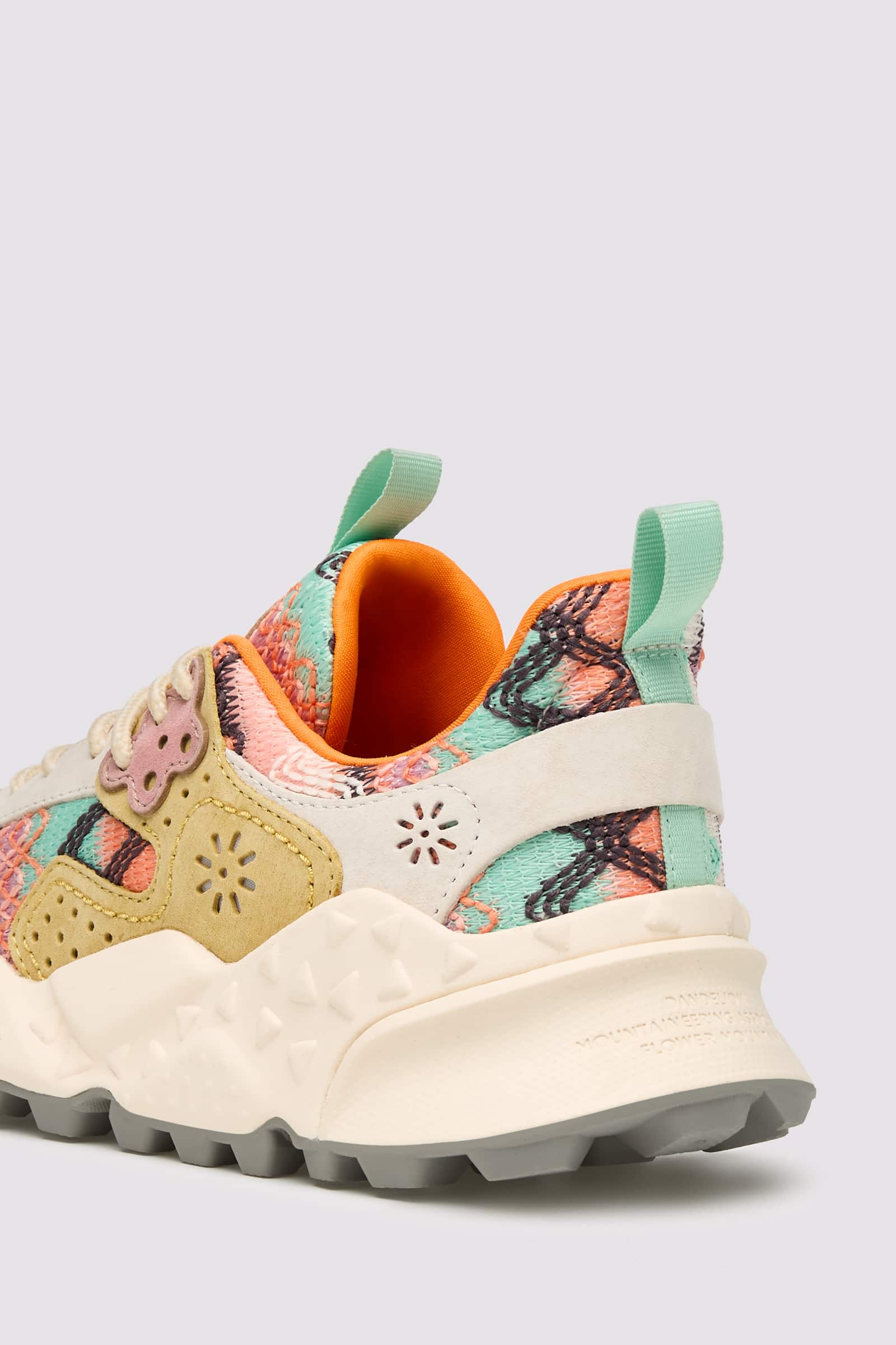 Basket Flower Mountain KOTETSU Femme Rose Vert | 657-UNYTRM
