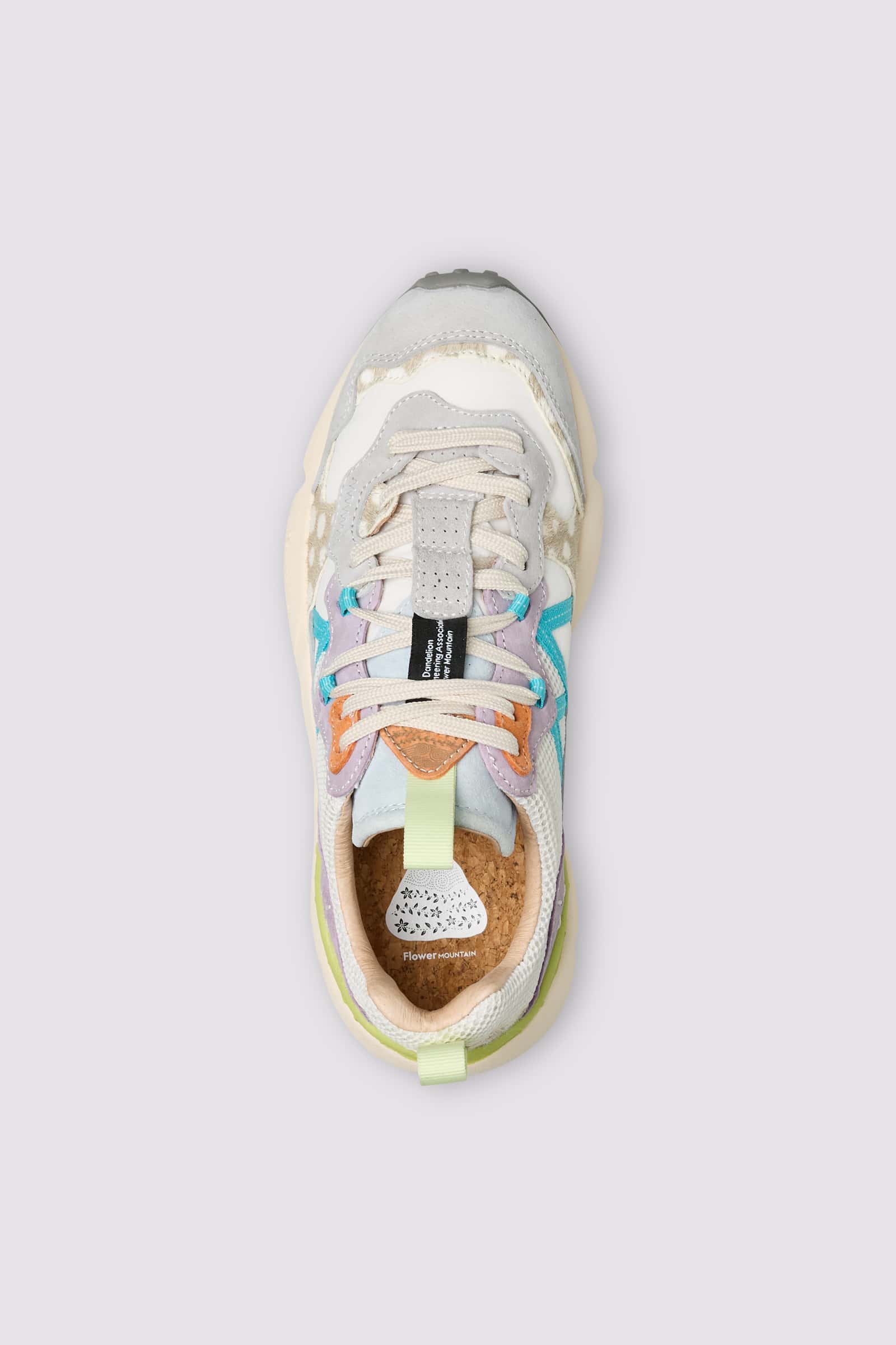 Basket Flower Mountain LENZAN Femme Lilac | 946-NLTKPJ