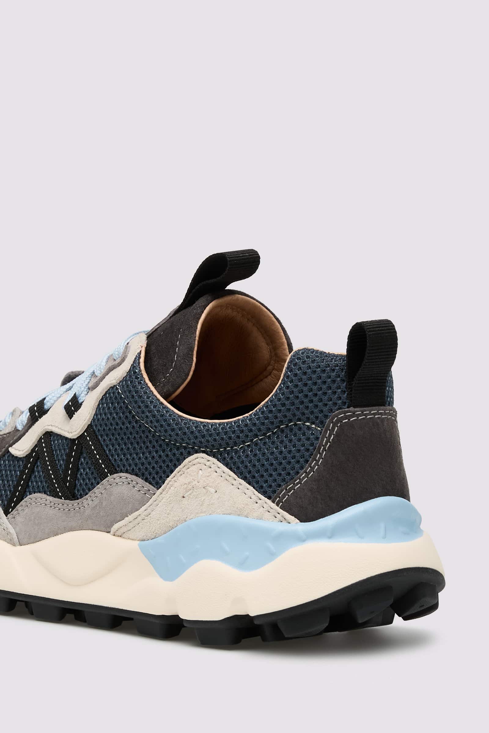 Basket Flower Mountain LENZAN Homme Grise | 305-FWKYUG