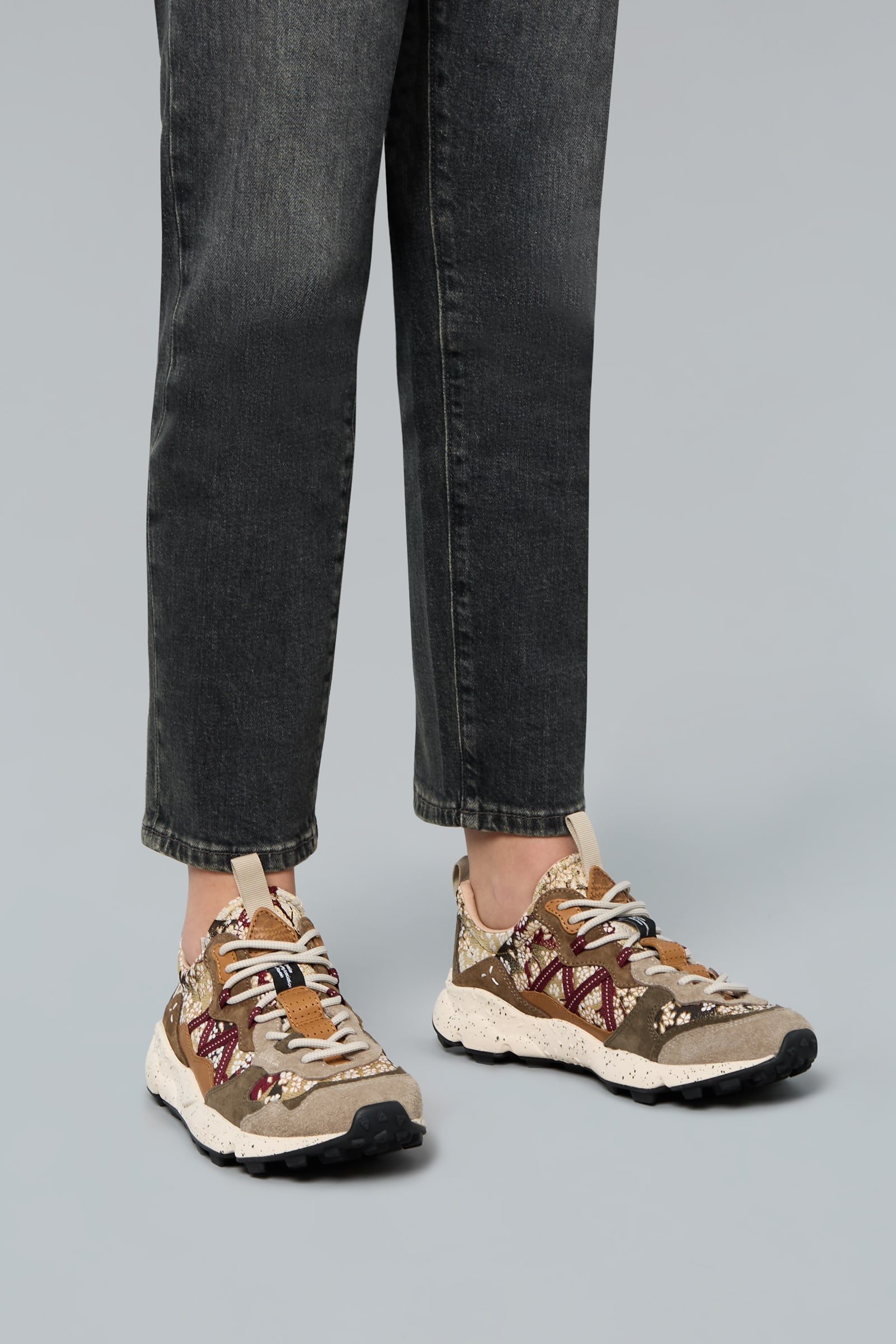 Basket Flower Mountain LENZAN UNI L.E. Homme Grise Clair | 739-HLBXSN