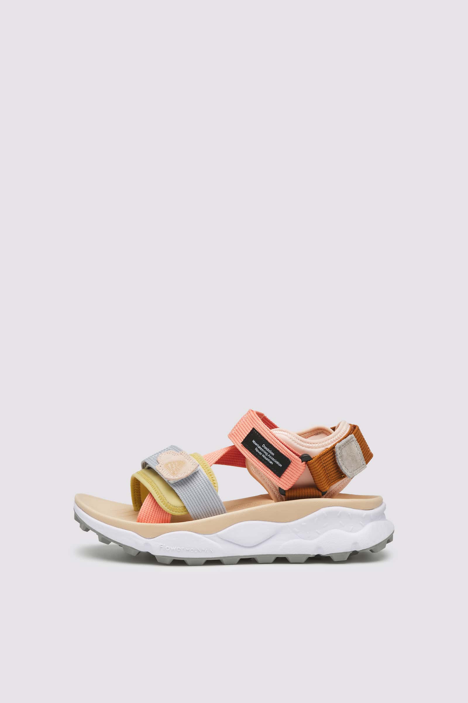 Basket Flower Mountain NAZCA 2 Femme Beige | 483-NWKJGE