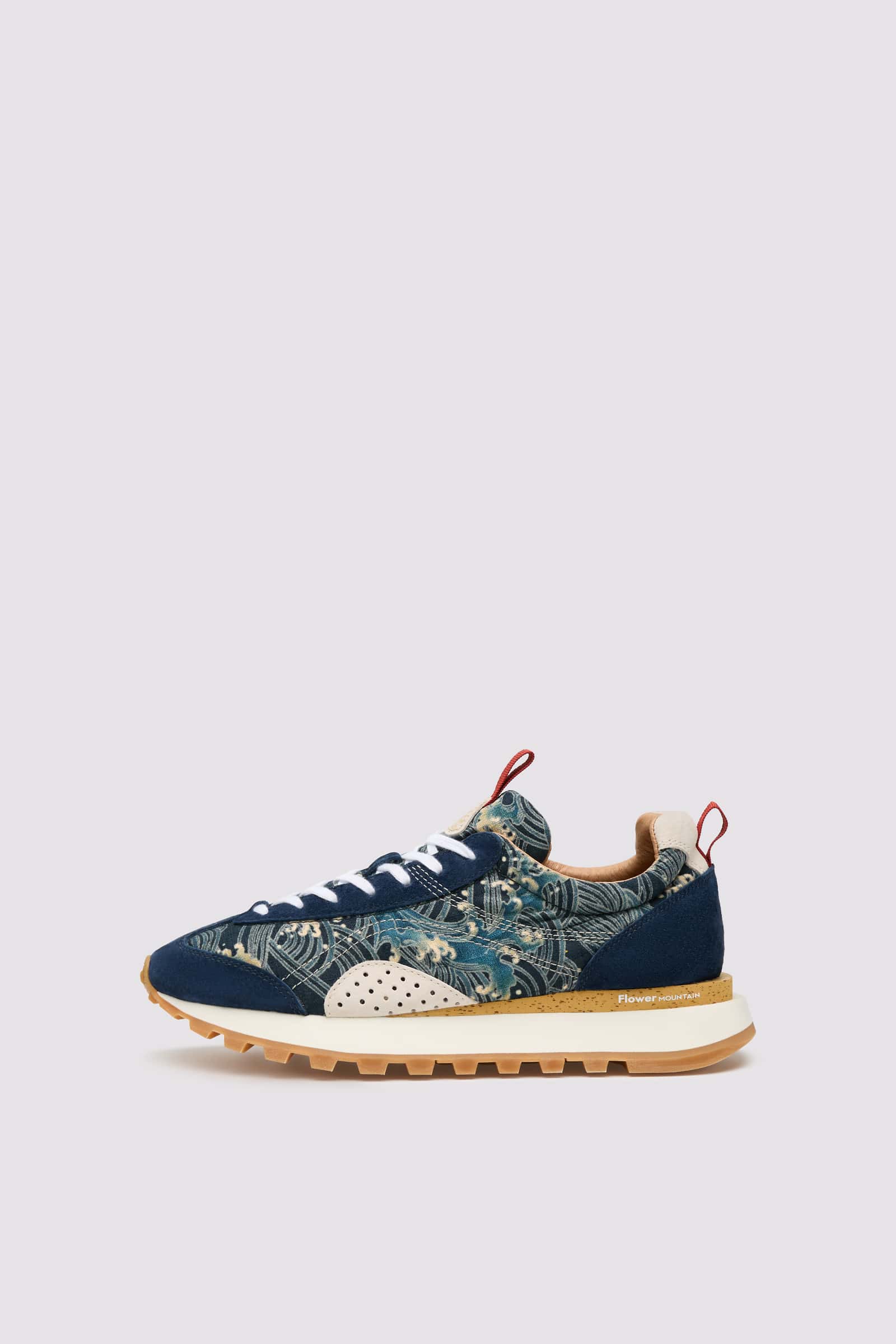 Basket Flower Mountain NEW ASUKA UNI Homme Bleu | 841-ZUVRXJ