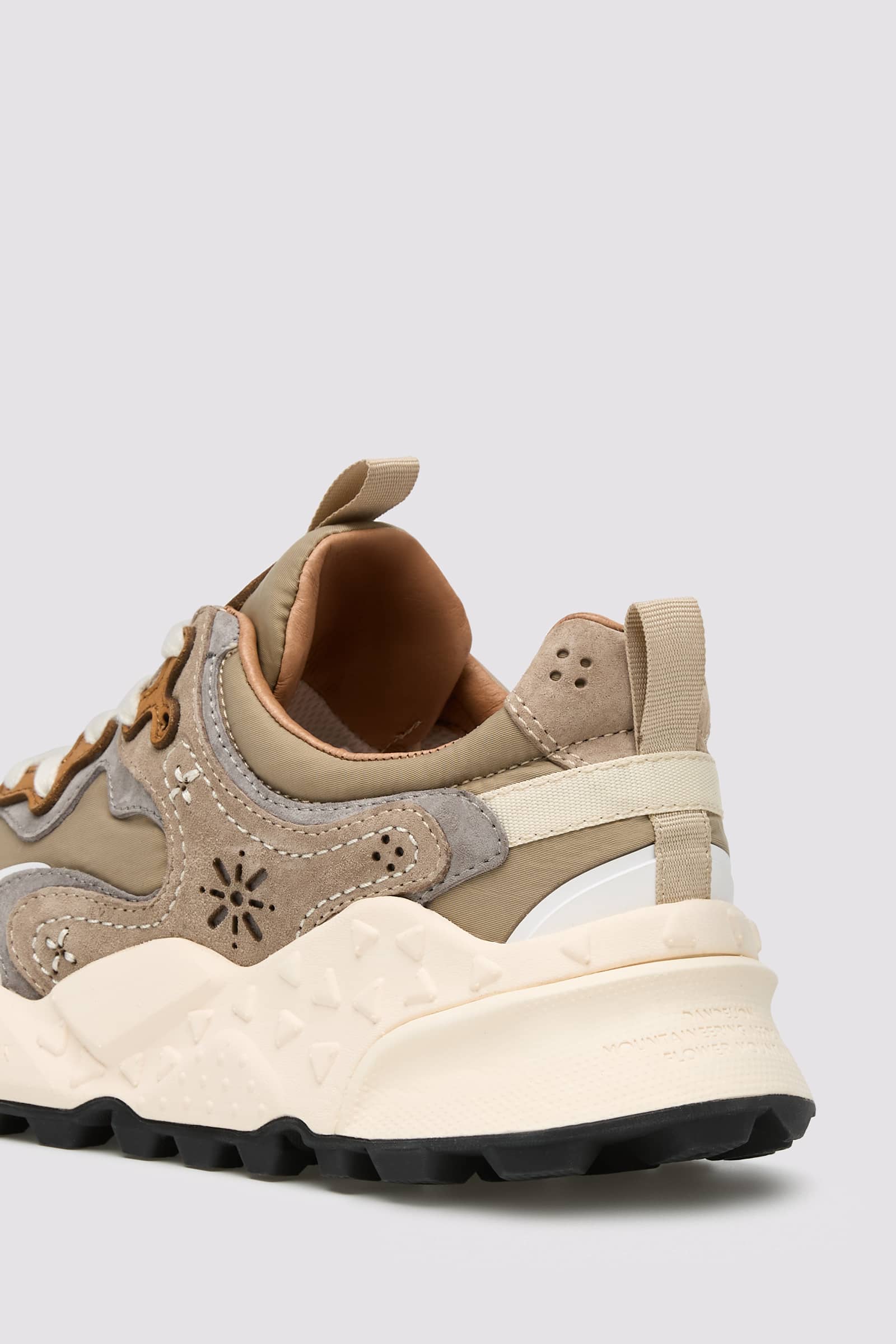 Basket Flower Mountain RULIS UNI Femme Anthracite | 084-FUVELH