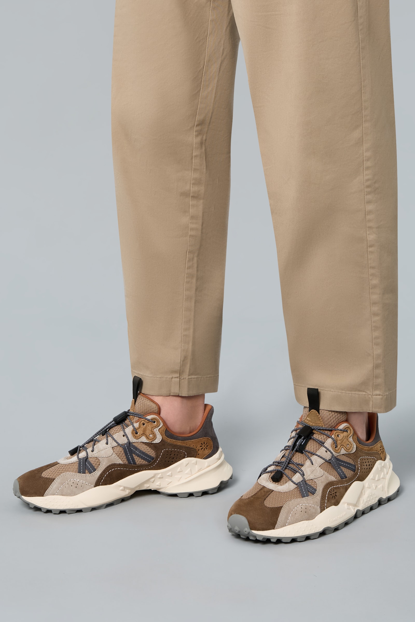 Basket Flower Mountain TIGER HILL Homme Marron | 624-NIPHCM