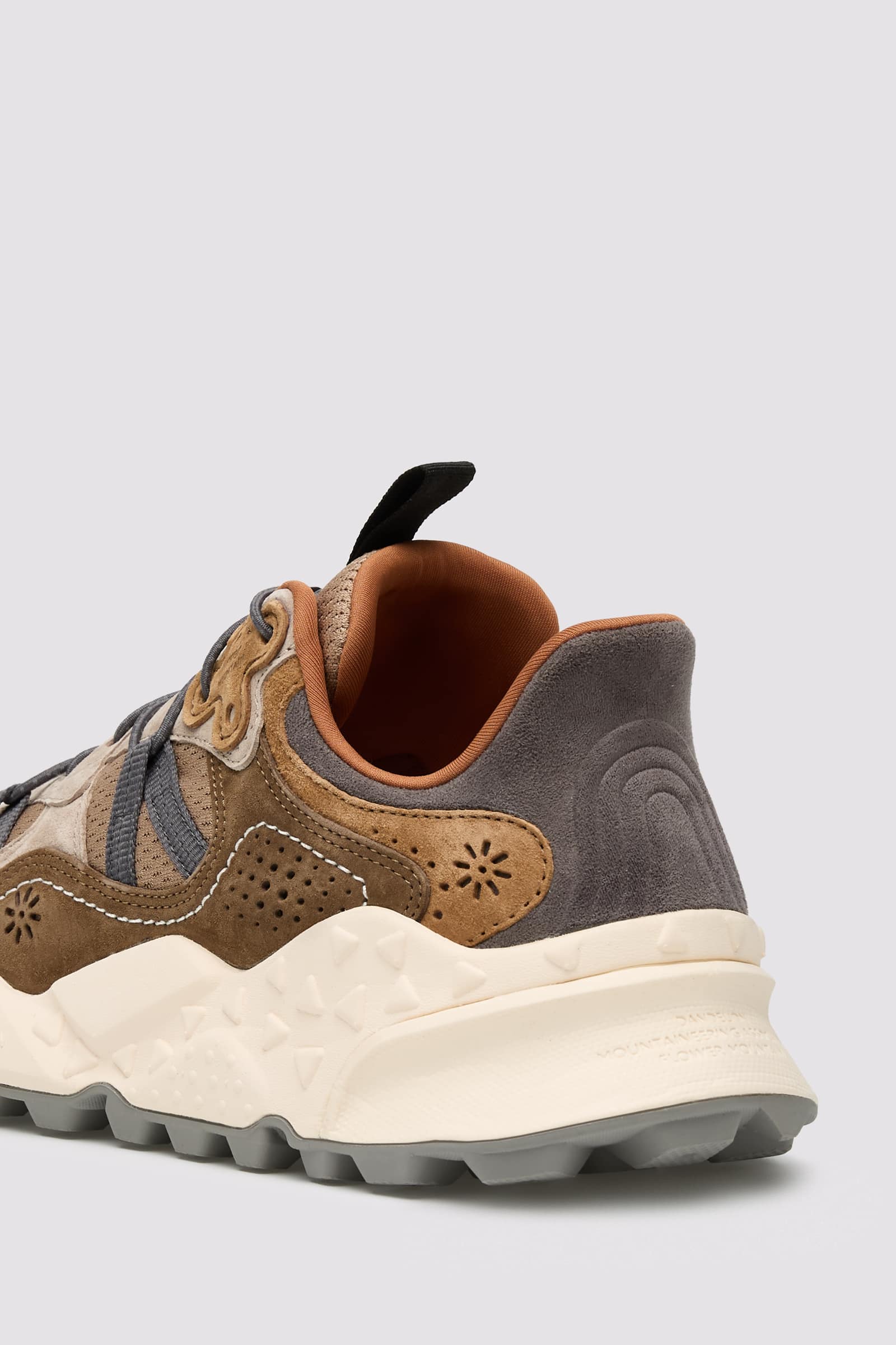 Basket Flower Mountain TIGER HILL Homme Marron | 624-NIPHCM