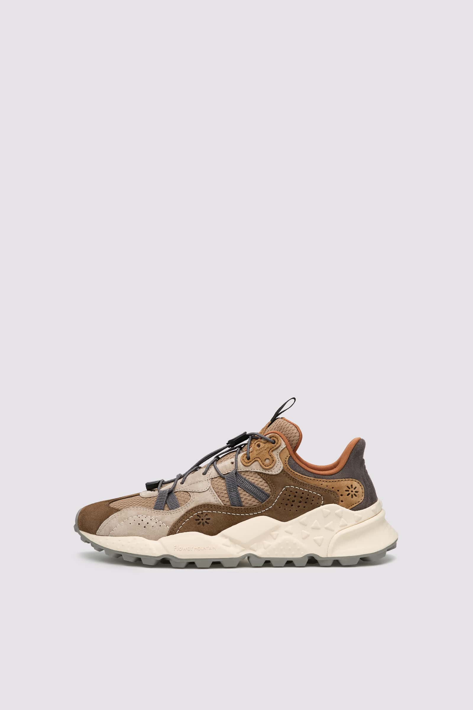 Basket Flower Mountain TIGER HILL Homme Marron | 624-NIPHCM