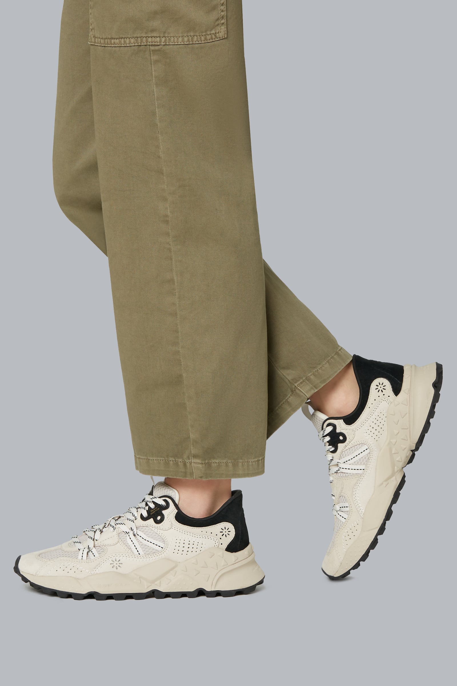 Basket Flower Mountain TIGER HILL UNI Homme Beige | 187-ASHRBE