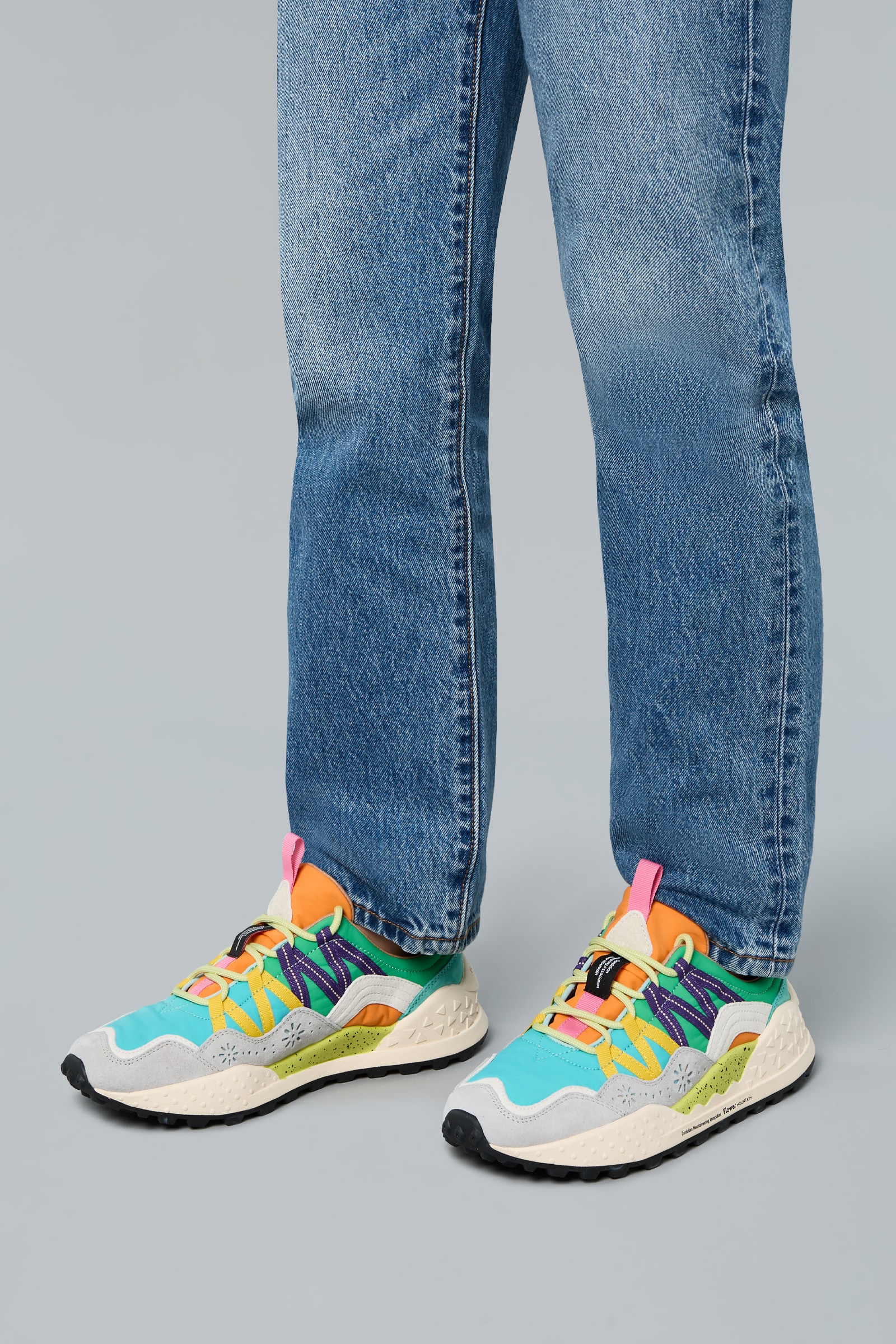 Basket Flower Mountain WASHI UNI Homme Multicolored | 236-CGFEIN
