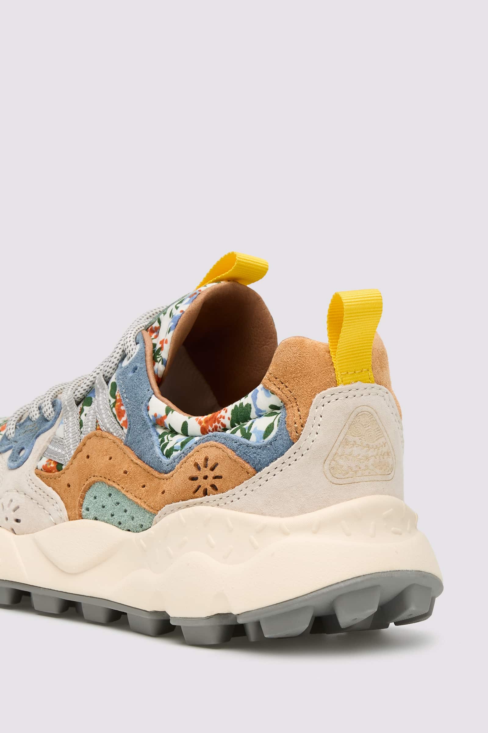 Basket Flower Mountain YAMANO 3 Femme Grise Clair | 958-KWPZJC