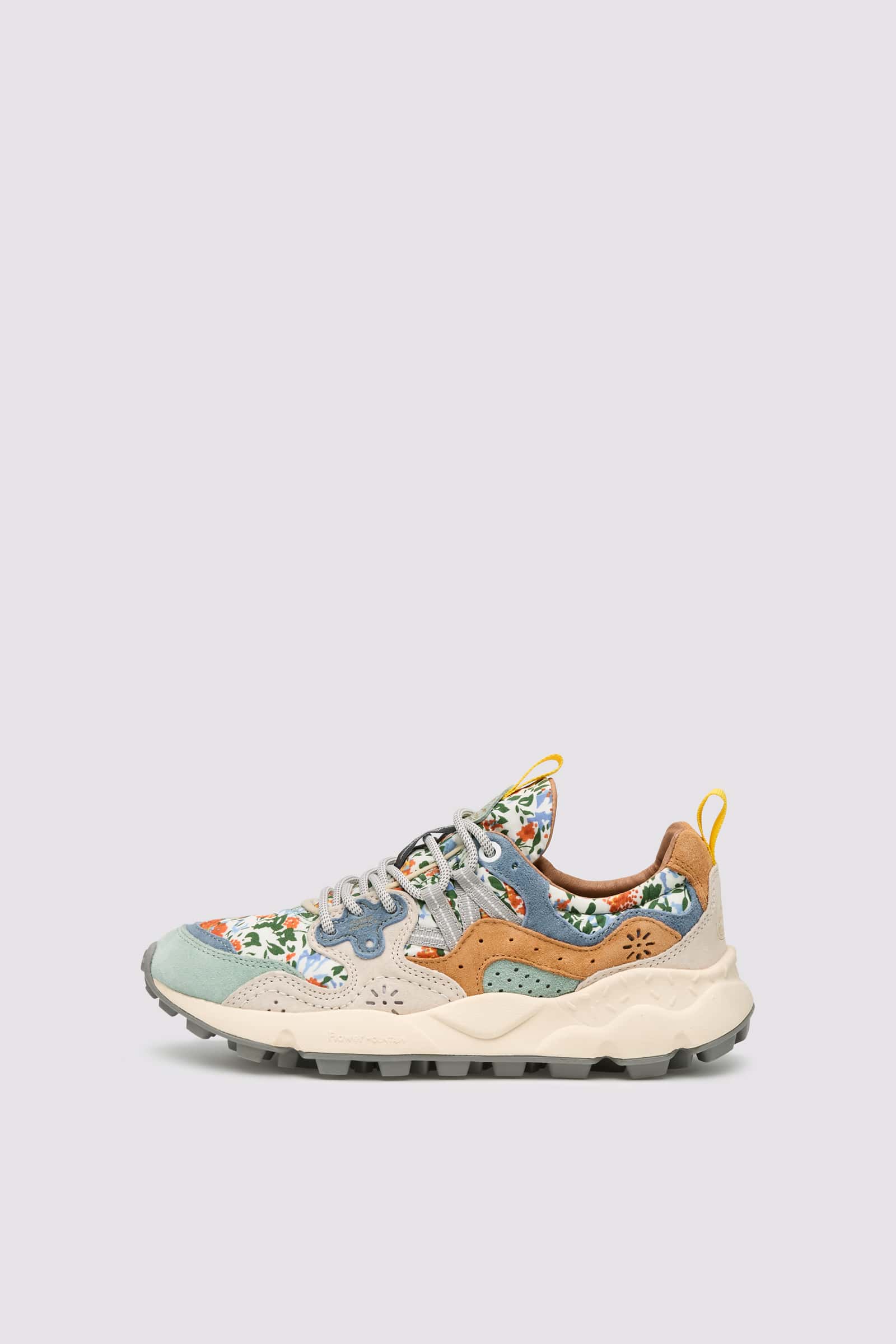 Basket Flower Mountain YAMANO 3 Femme Grise Clair | 958-KWPZJC