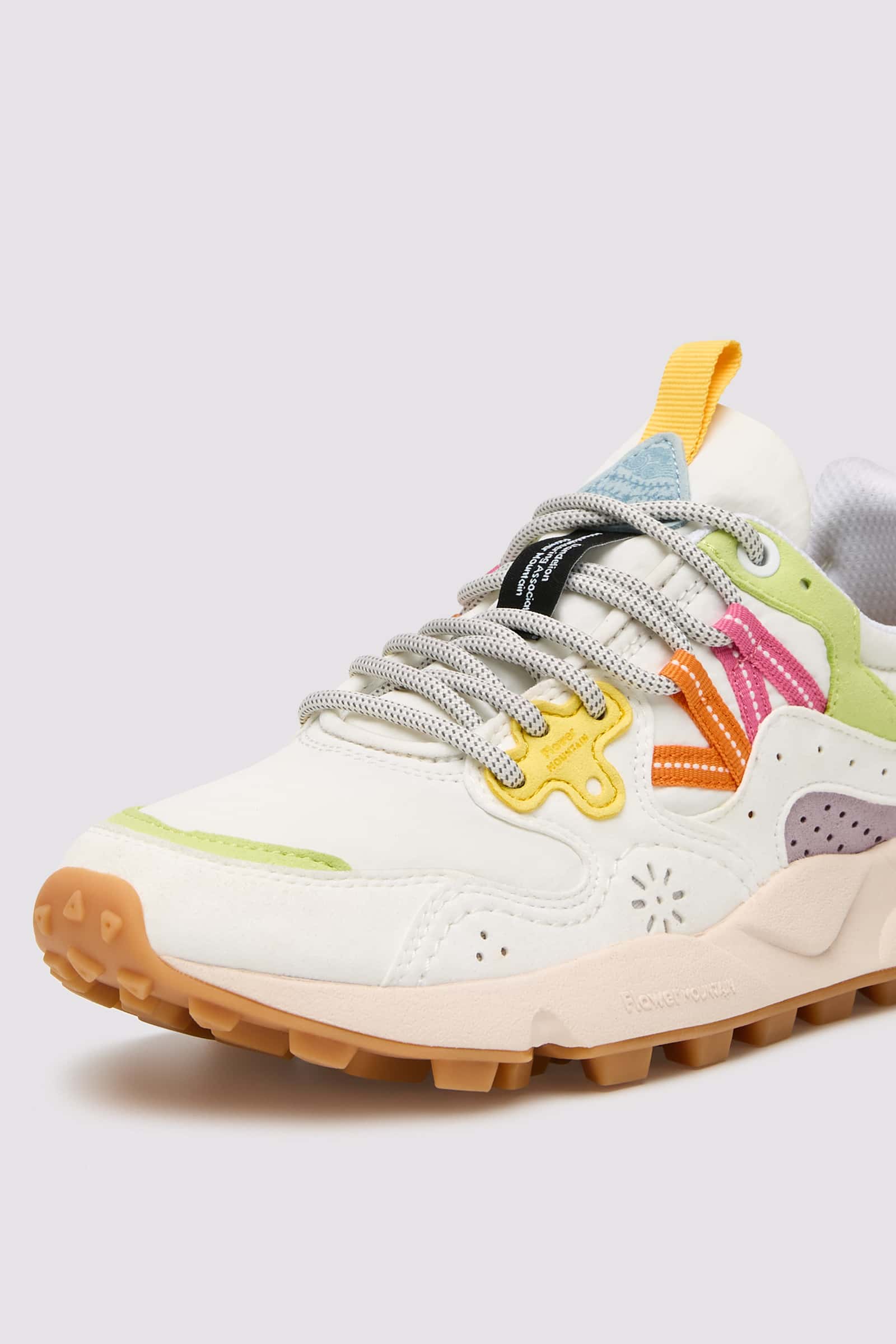 Basket Flower Mountain YAMANO 3 KAISO Femme Vert Blanche | 138-LRVWFE