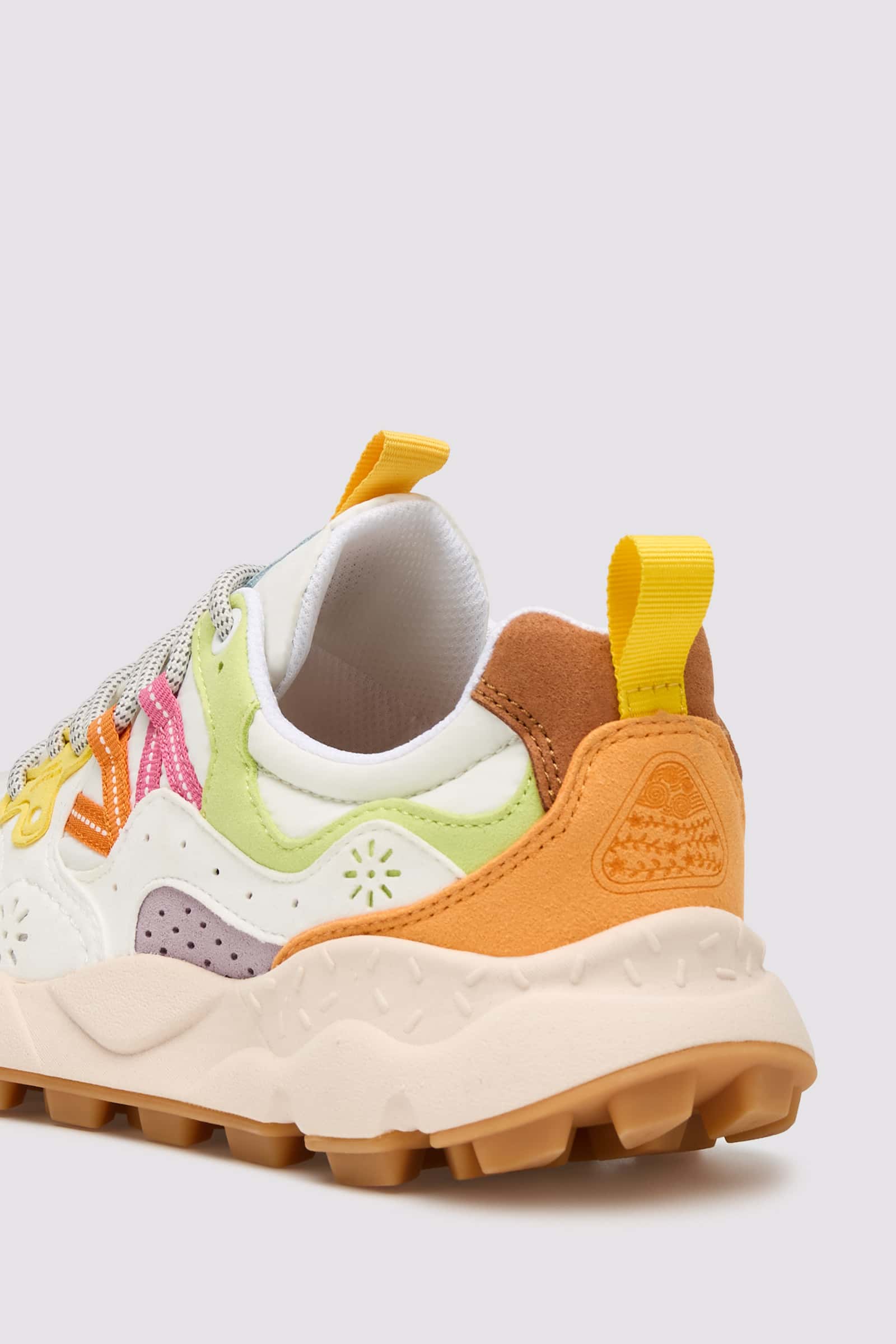 Basket Flower Mountain YAMANO 3 KAISO Femme Vert Blanche | 138-LRVWFE