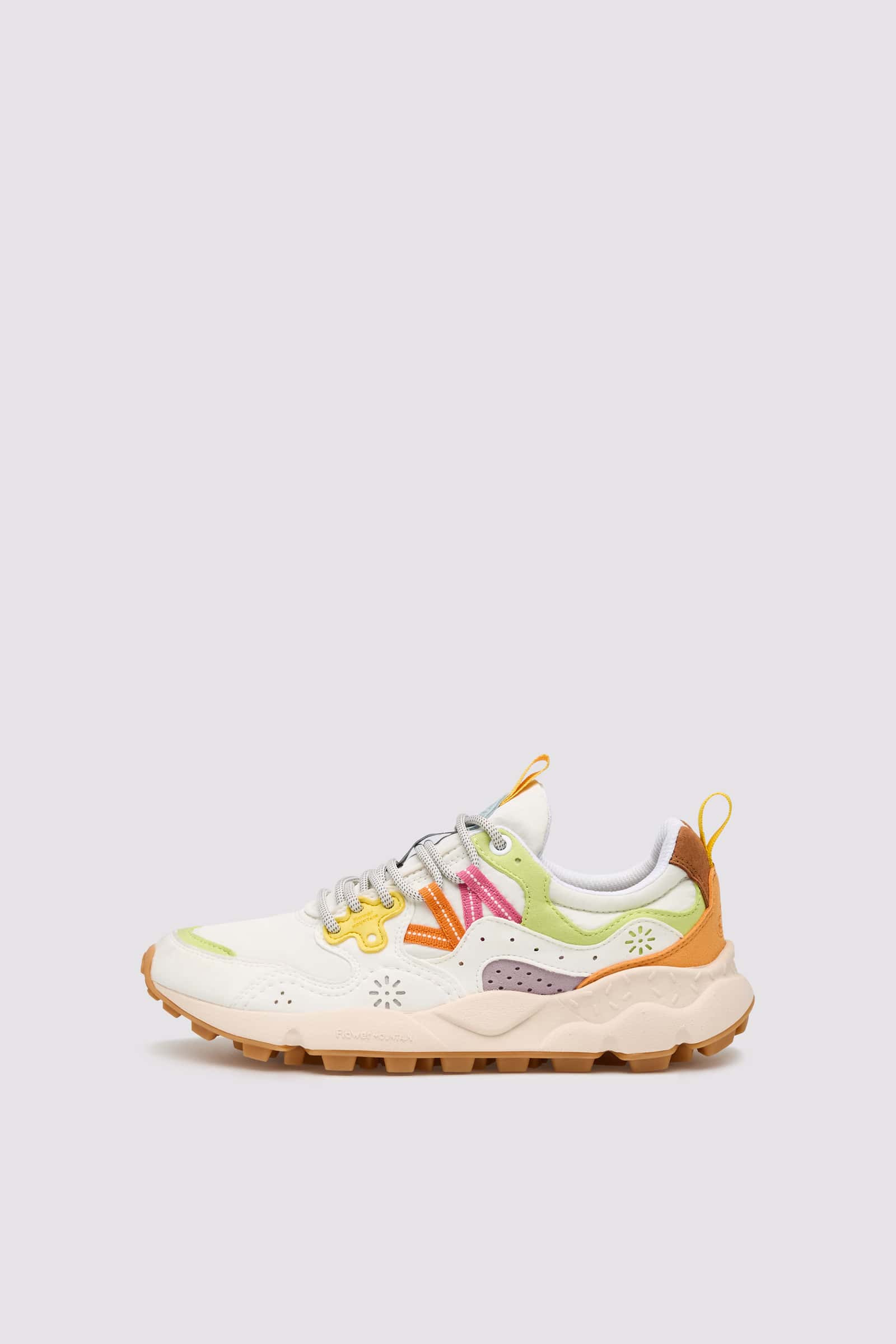Basket Flower Mountain YAMANO 3 KAISO Femme Vert Blanche | 138-LRVWFE