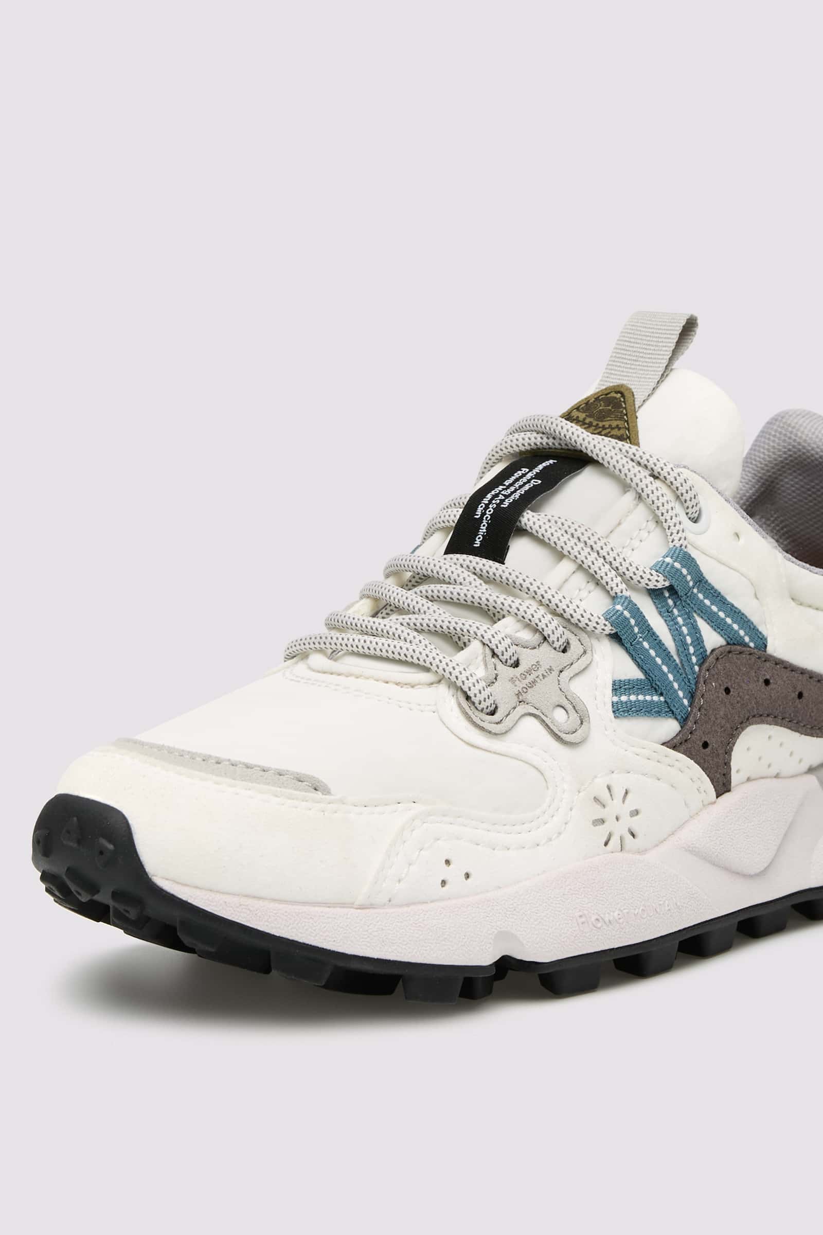 Basket Flower Mountain YAMANO 3 UNI KAISO Homme Blanche Grise | 824-IKHLRY