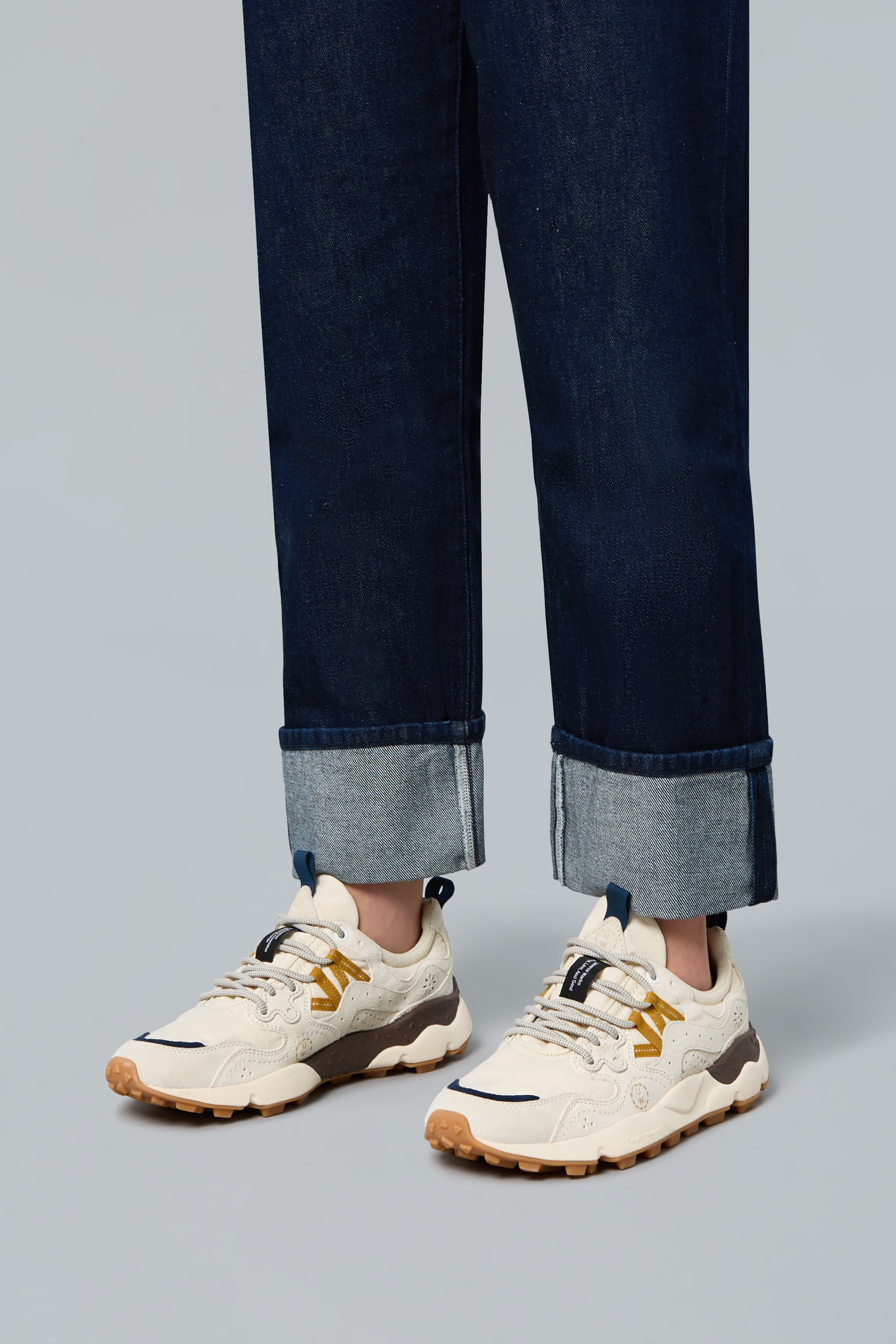 Basket Flower Mountain YAMANO 3 UNI U.W. Homme Blanche | 367-WZPQYX