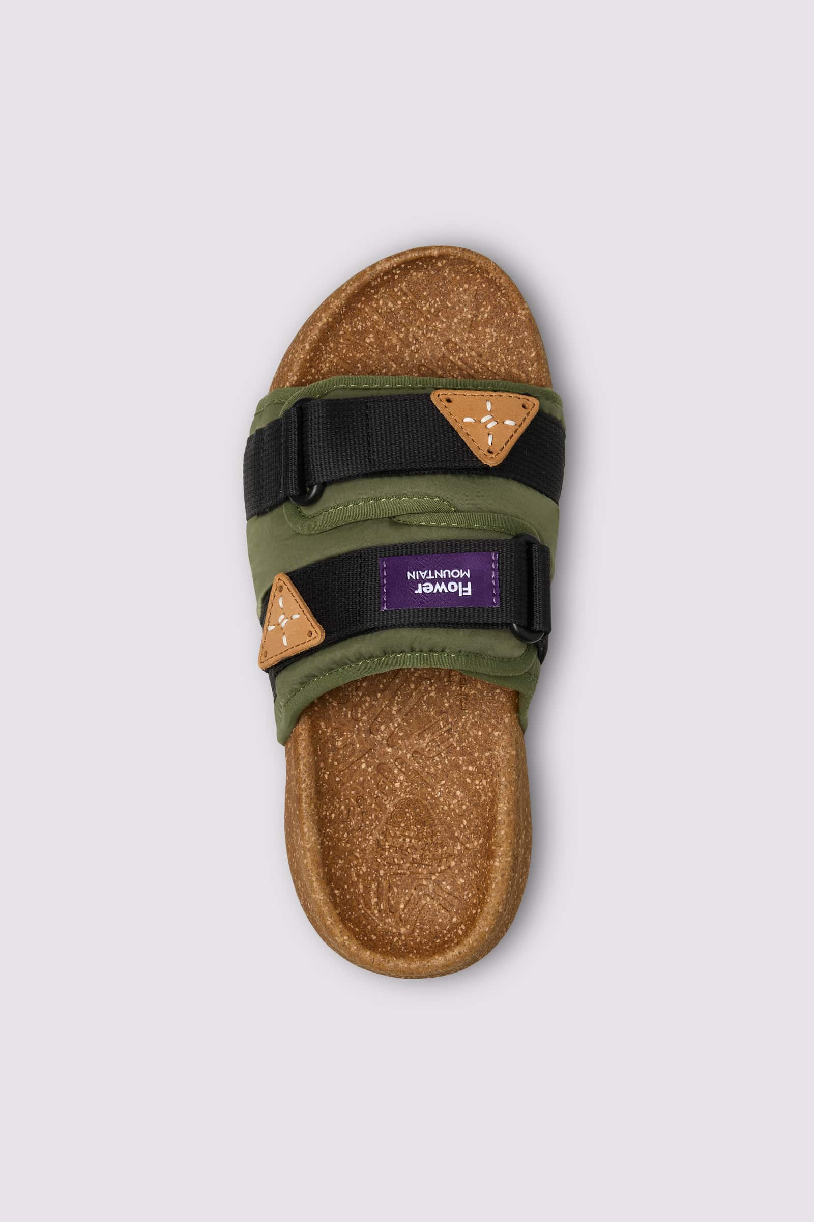 Chausson Flower Mountain NIWA SLIPPER UNI Femme Vert | 731-VUIYAB