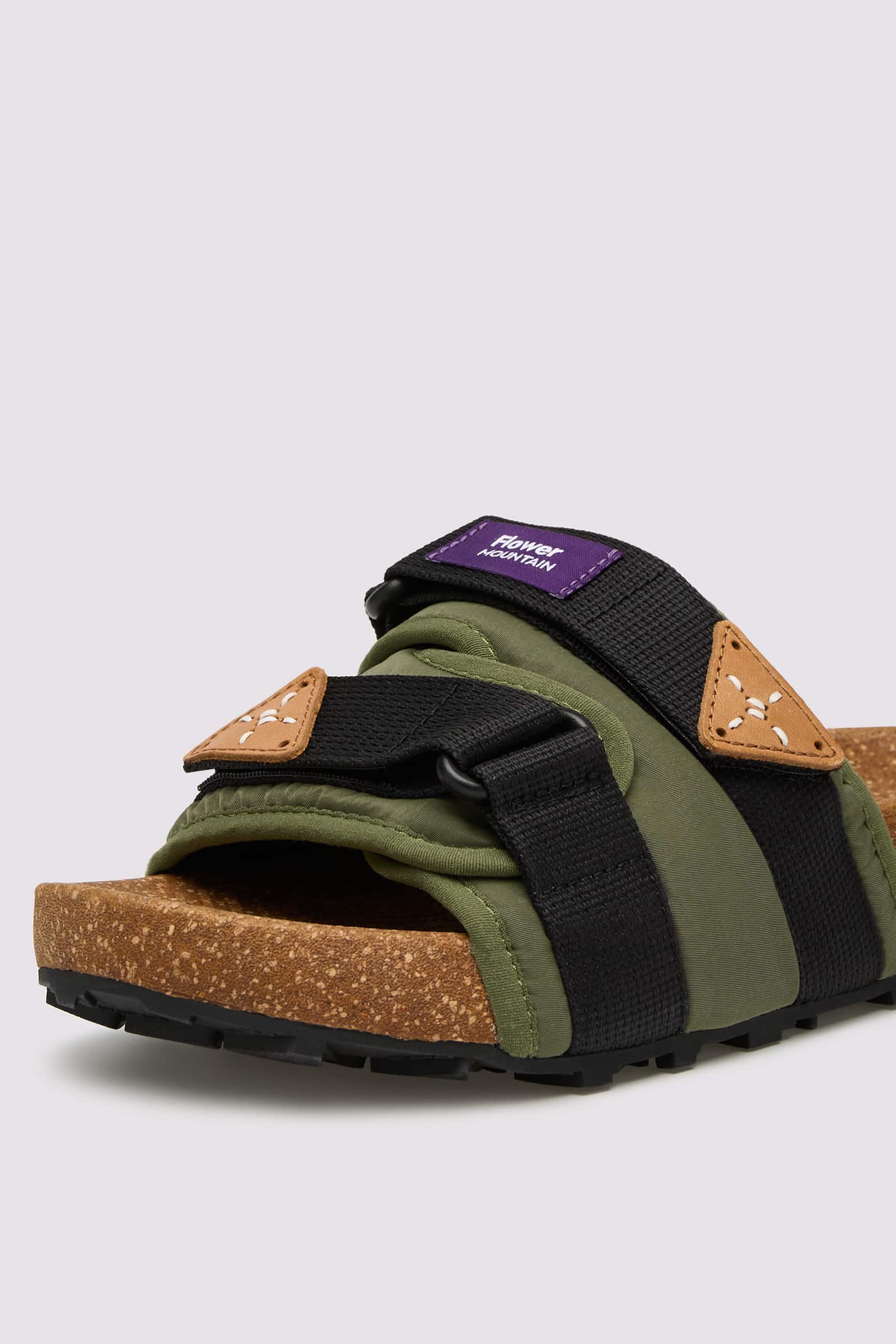 Chausson Flower Mountain NIWA SLIPPER UNI Femme Vert | 731-VUIYAB