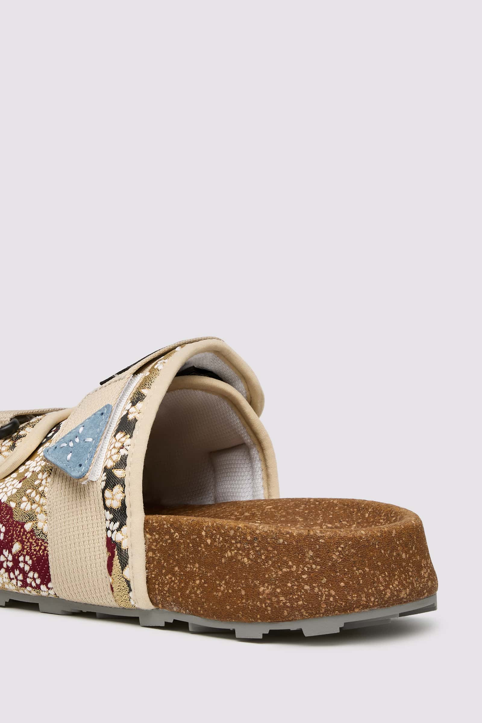 Chausson Flower Mountain NIWA SLIPPER UNI L.E. Homme Beige | 571-KIXBLH