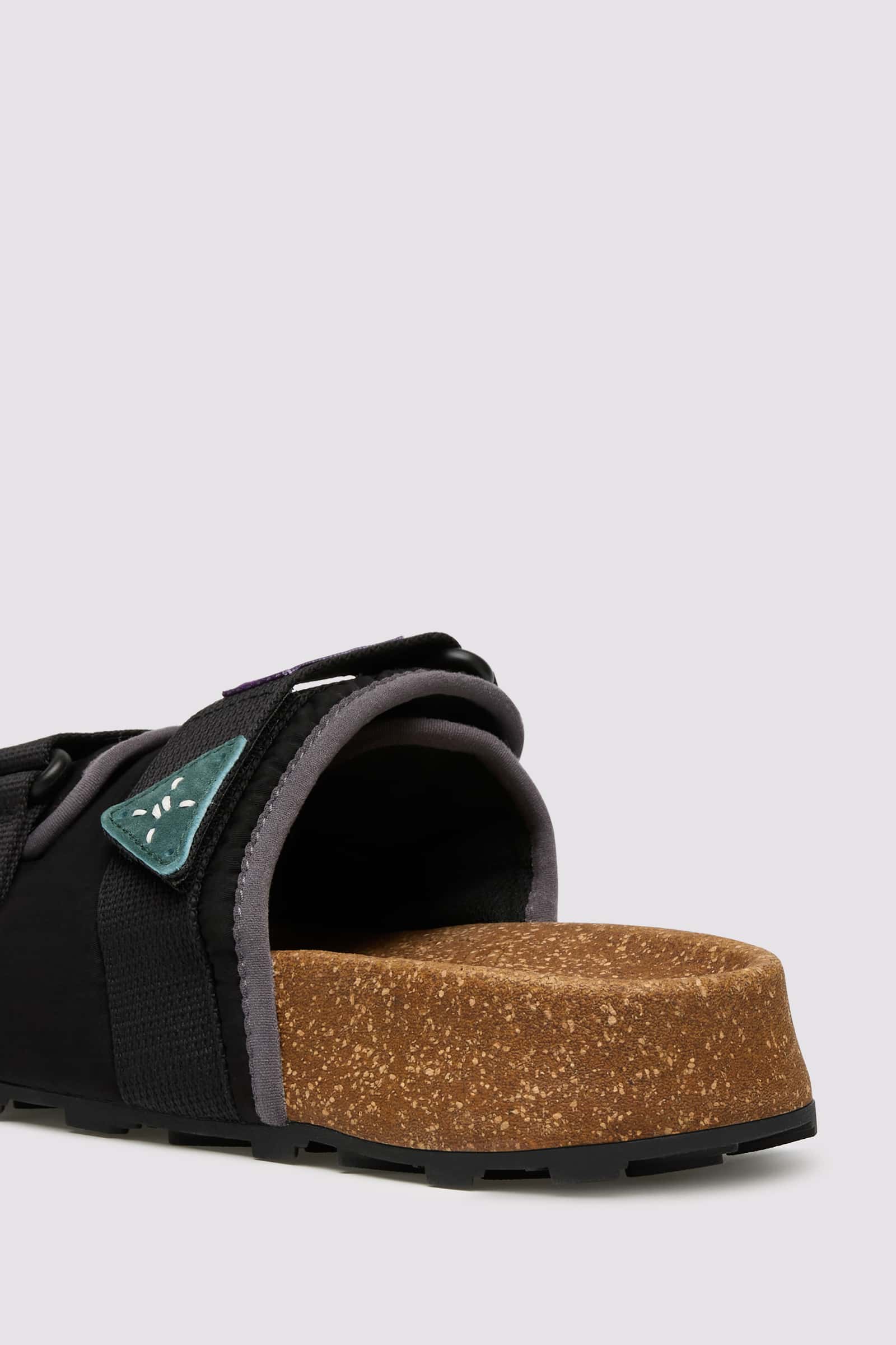 Chausson Flower Mountain NIWA SLIPPER UNI Homme Noir Grise | 901-UIXNFY