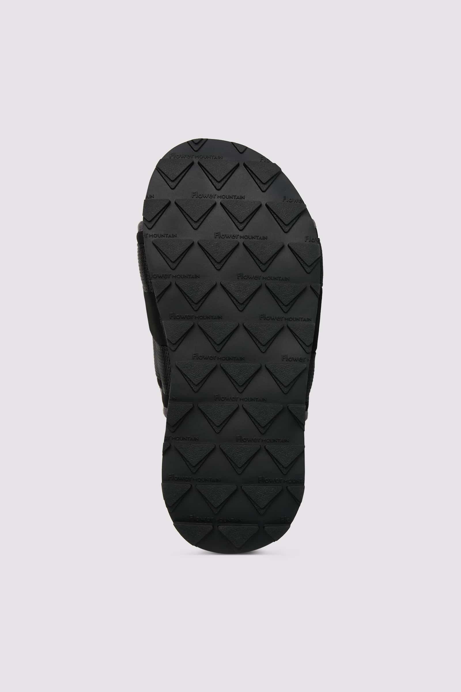 Chausson Flower Mountain NIWA SLIPPER UNI Homme Noir Grise | 901-UIXNFY
