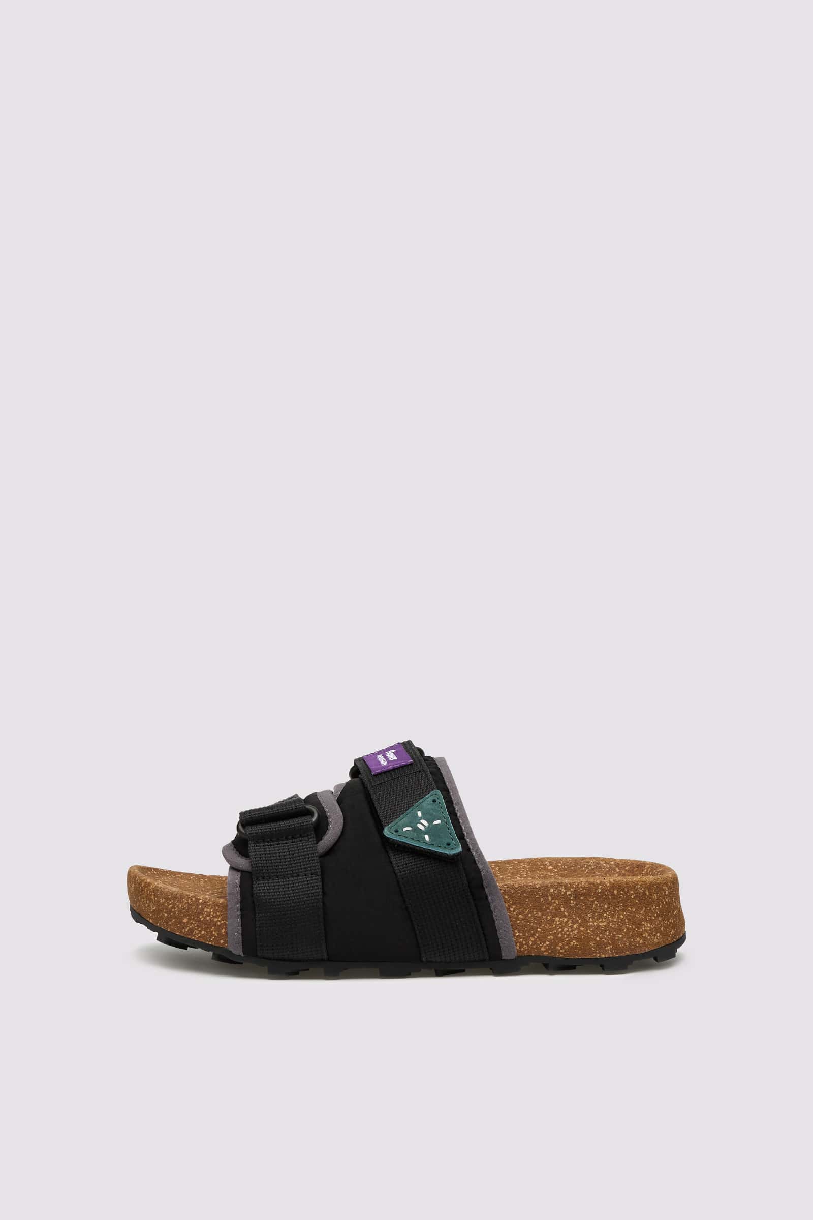 Chausson Flower Mountain NIWA SLIPPER UNI Homme Noir Grise | 901-UIXNFY