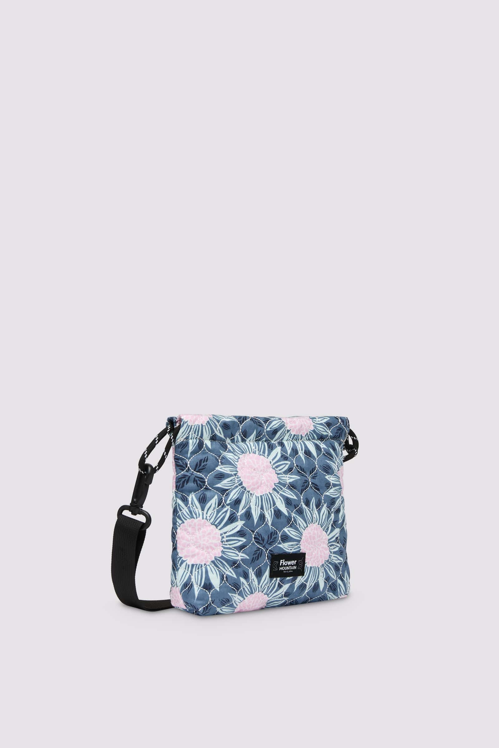 Sacs Flower Mountain POUCH BAG Femme Rose Bleu Clair | 956-BPXDCA