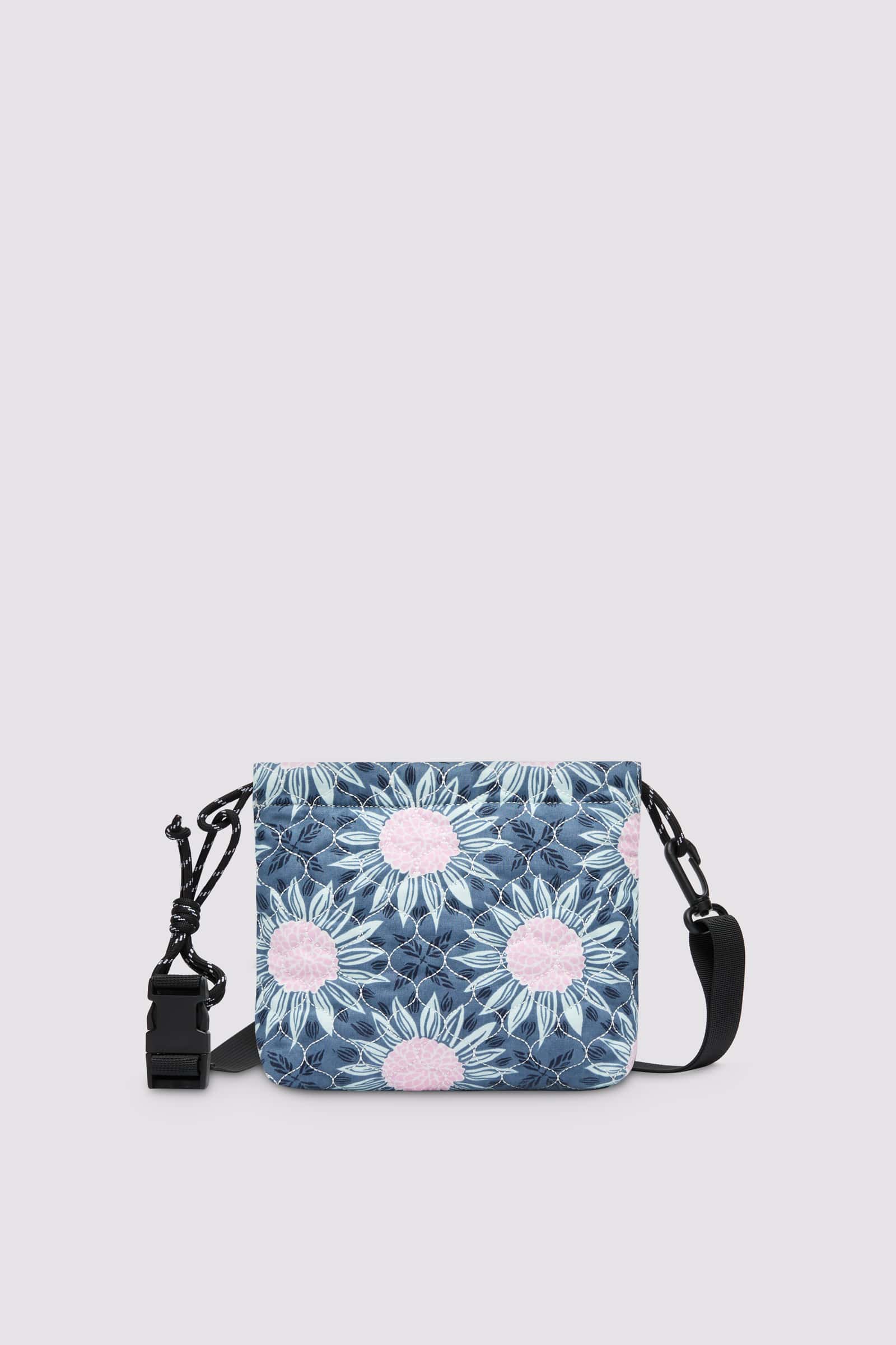 Sacs Flower Mountain POUCH BAG Femme Rose Bleu Clair | 956-BPXDCA