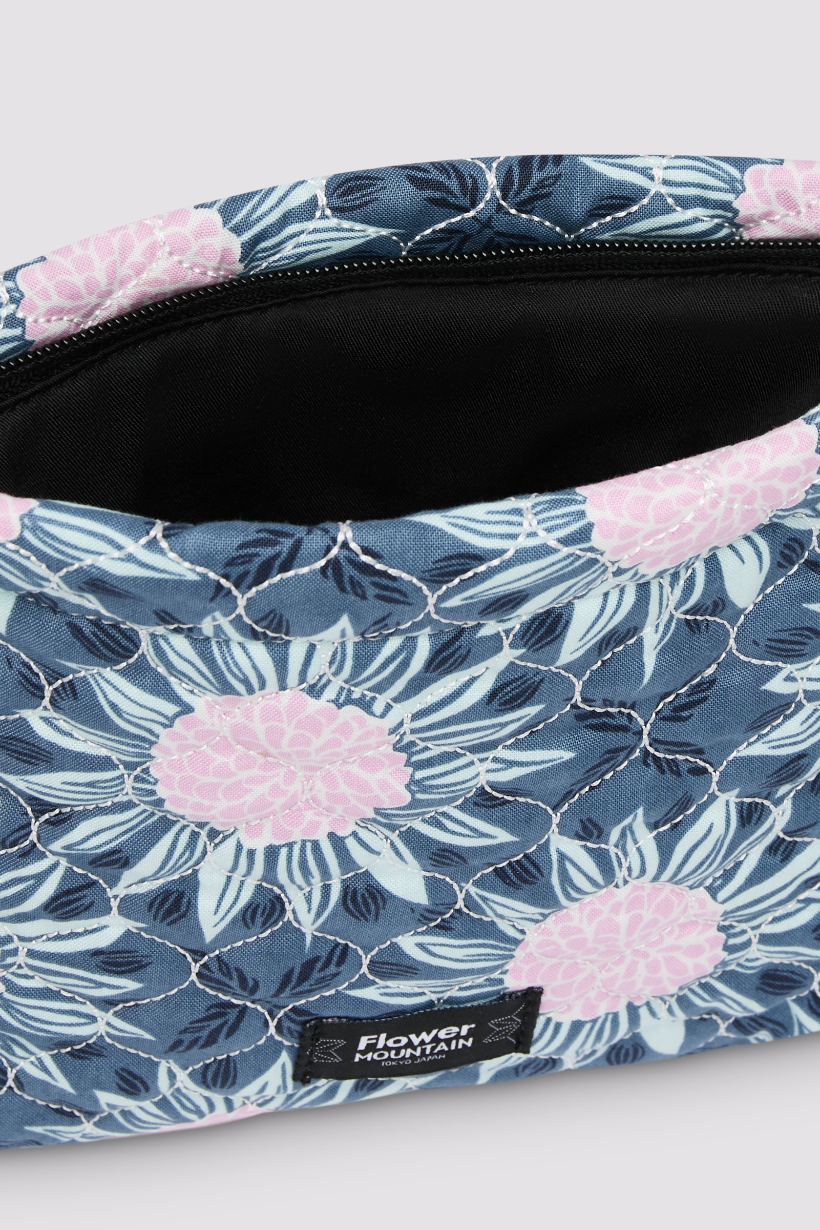 Sacs Flower Mountain POUCH BAG Femme Rose Bleu Clair | 956-BPXDCA