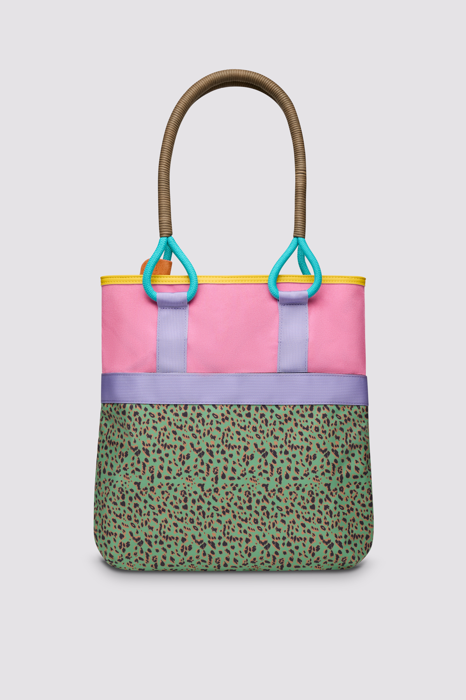 Sacs Flower Mountain TOTE BAG Femme Rose | 643-RYFMHI