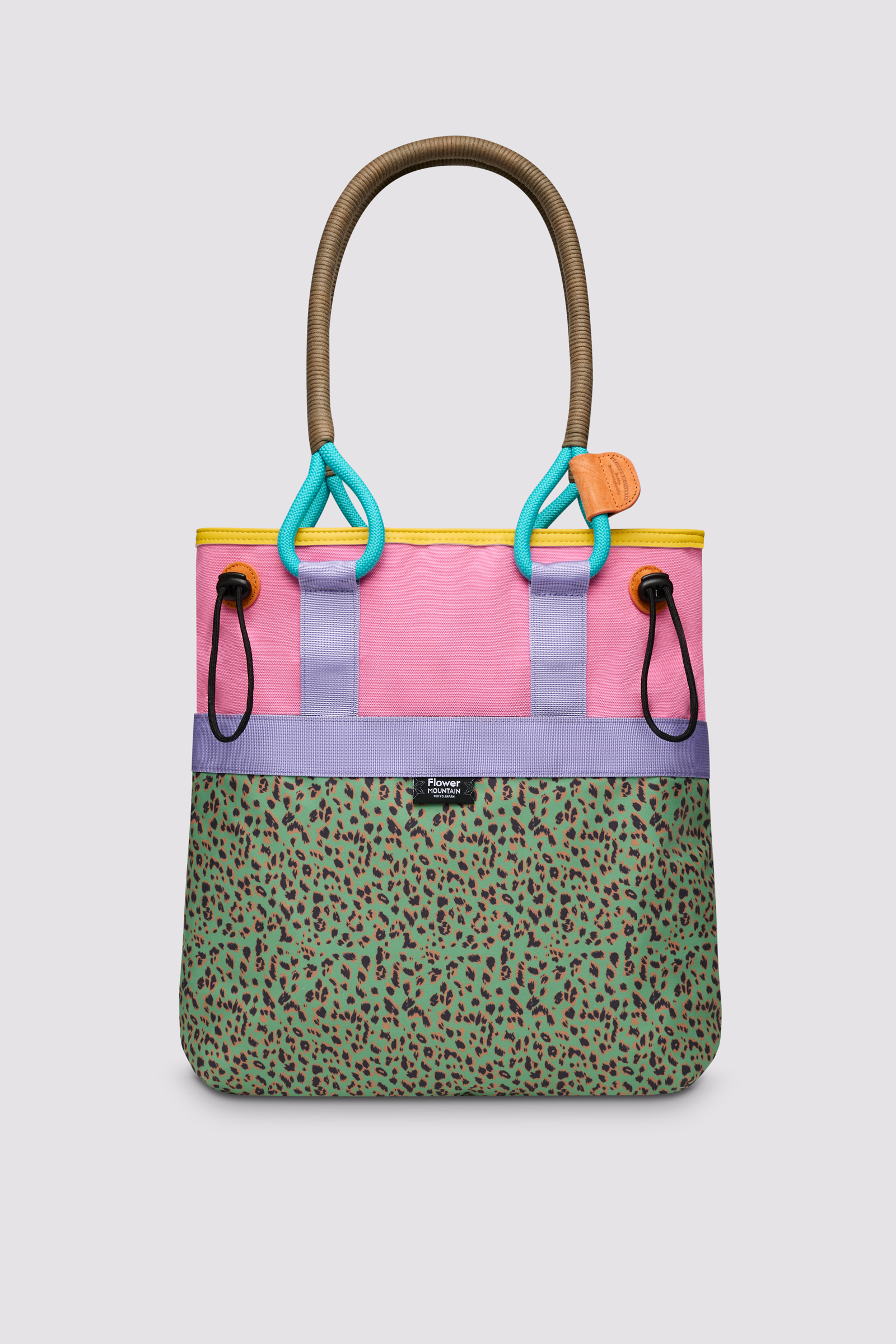Sacs Flower Mountain TOTE BAG Femme Rose | 643-RYFMHI
