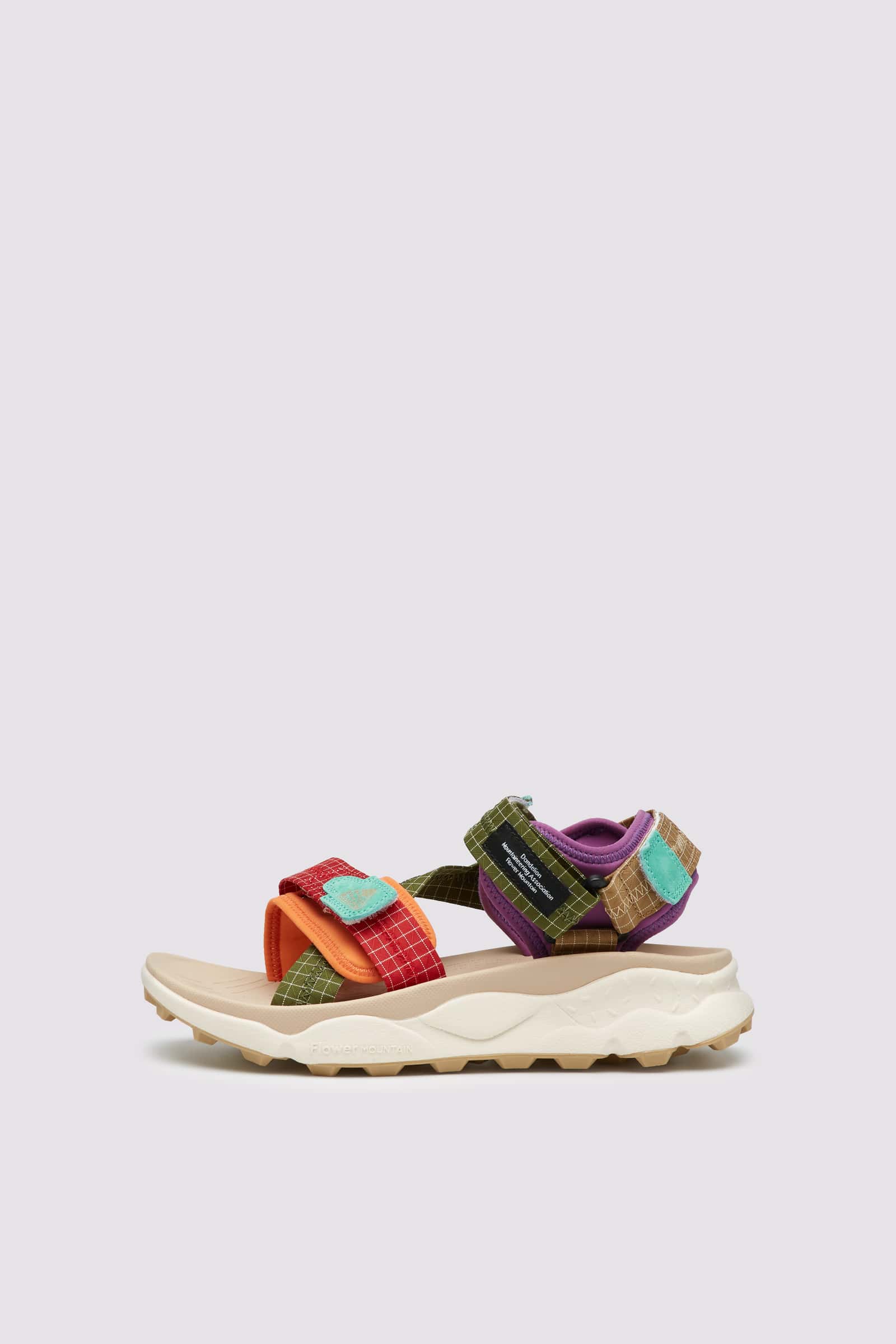 Sandle Flower Mountain NAZCA 2 UNI Homme Rouge Vert | 483-FJSYPQ