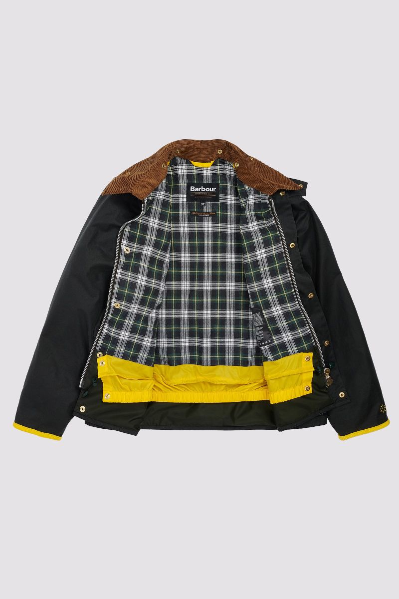 Veste Flower Mountain BARBOUR X FLOWER MOUNTAIN Homme Jaune | 428-GUFNDY