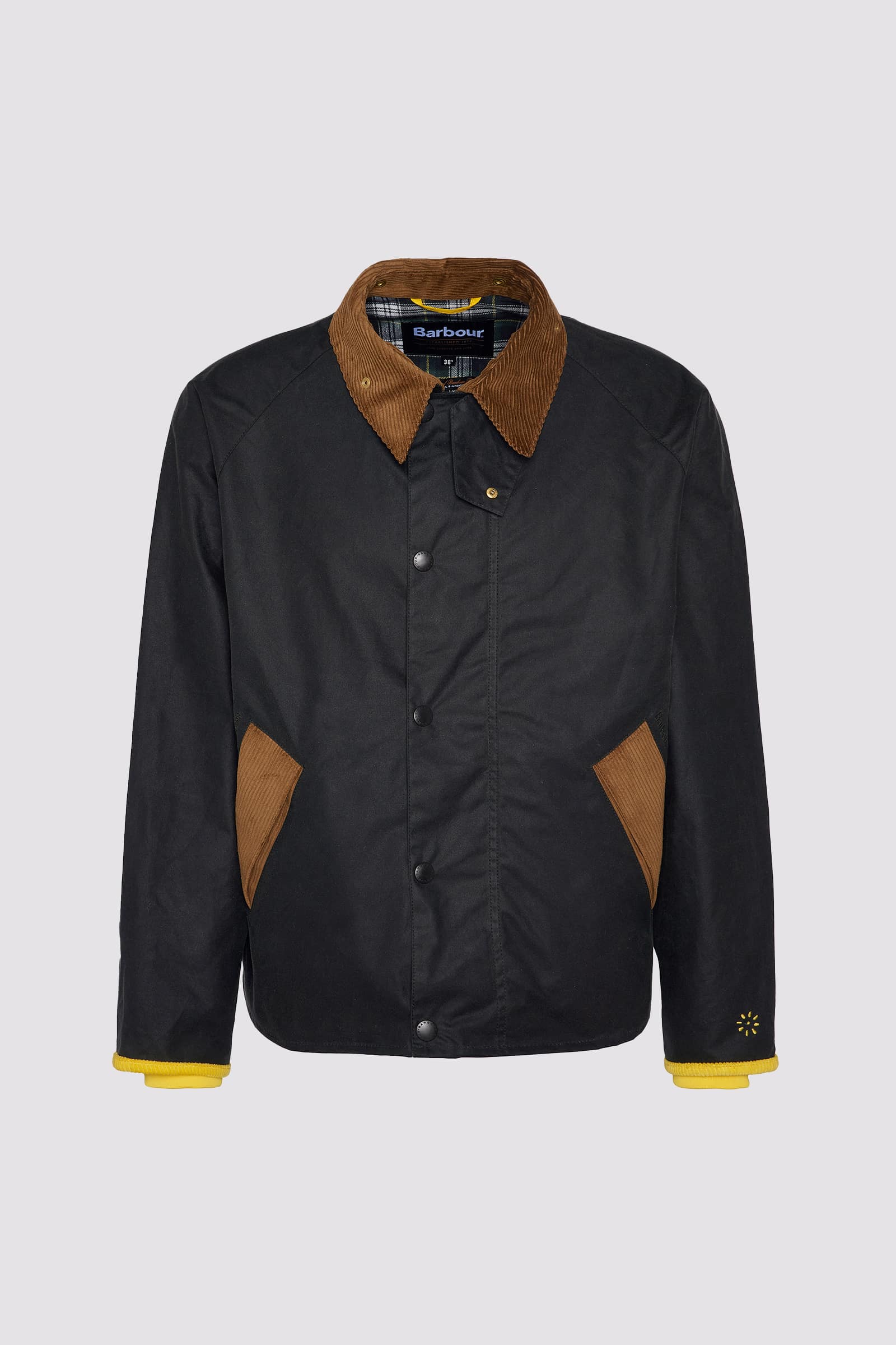 Veste Flower Mountain BARBOUR X FLOWER MOUNTAIN Homme Jaune | 428-GUFNDY